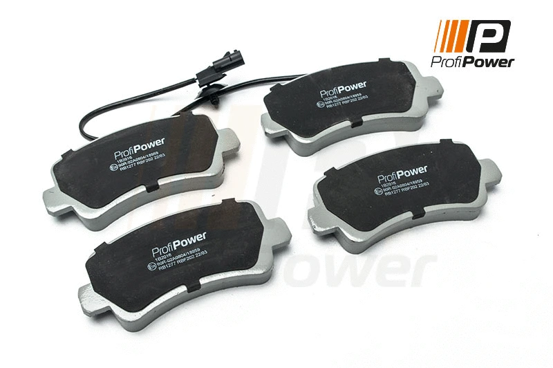 Kit de plaquettes de frein, frein à disque ProfiPower 1B2016