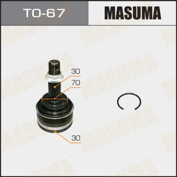 Jeu de joints, arbre de transmission MASUMA TO-67