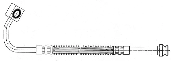 Flexible de frein CEF 511993