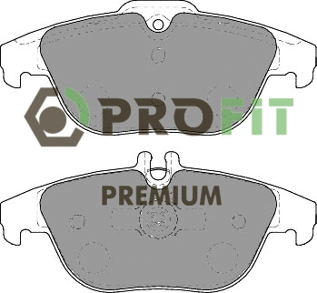 Kit de plaquettes de frein, frein à disque PROFIT 5005-1980