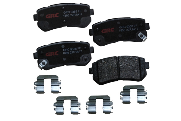 Kit de plaquettes de frein, frein à disque GRC - Ultra Brakes GCD1856