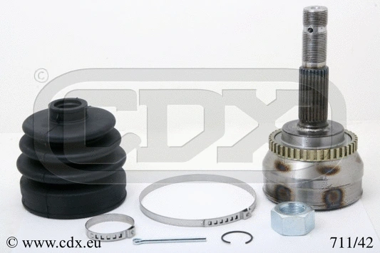 Jeu de joints, arbre de transmission CDX 711/42