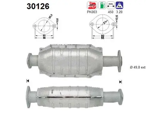 Catalyseur AS 30126