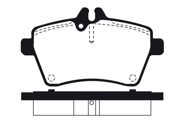 Kit de plaquettes de frein, frein à disque Technika 01600