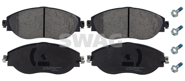 Kit de plaquettes de frein, frein à disque SWAG 33 10 0088