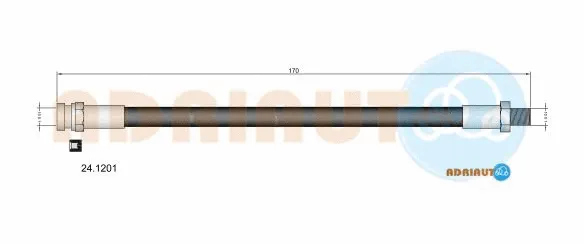 Flexible de frein ADRIAUTO 24.1201