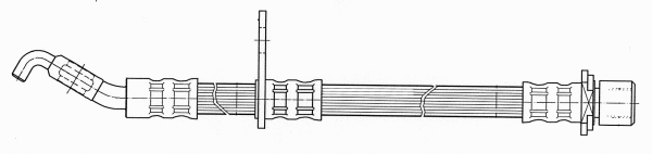 Flexible de frein CEF 511966