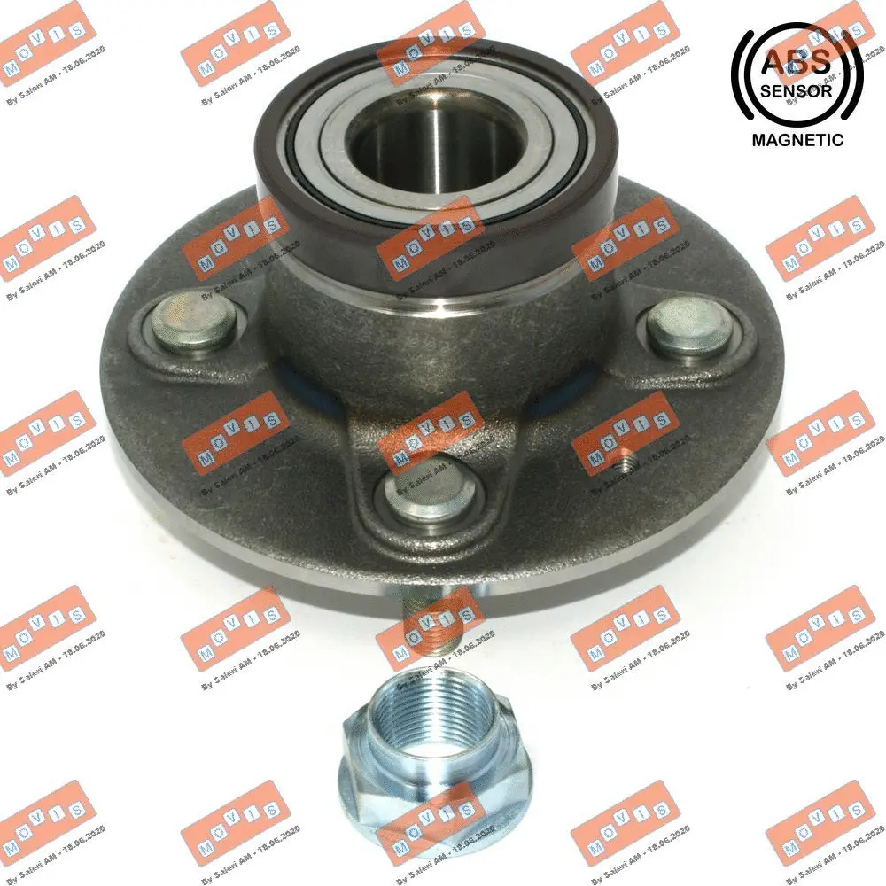Kit de roulements de roue MOVIS ASB2455