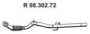 Tuyau d'échappement EBERSPÄCHER 08.302.72