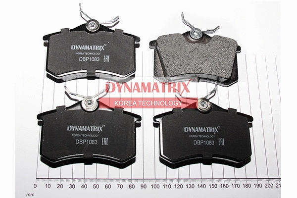 Kit de plaquettes de frein, frein à disque DYNAMATRIX DBP1083