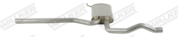 Silencieux central WALKER 24504