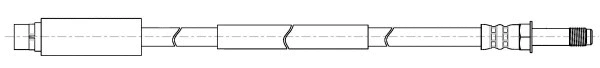 Flexible de frein CEF 512795