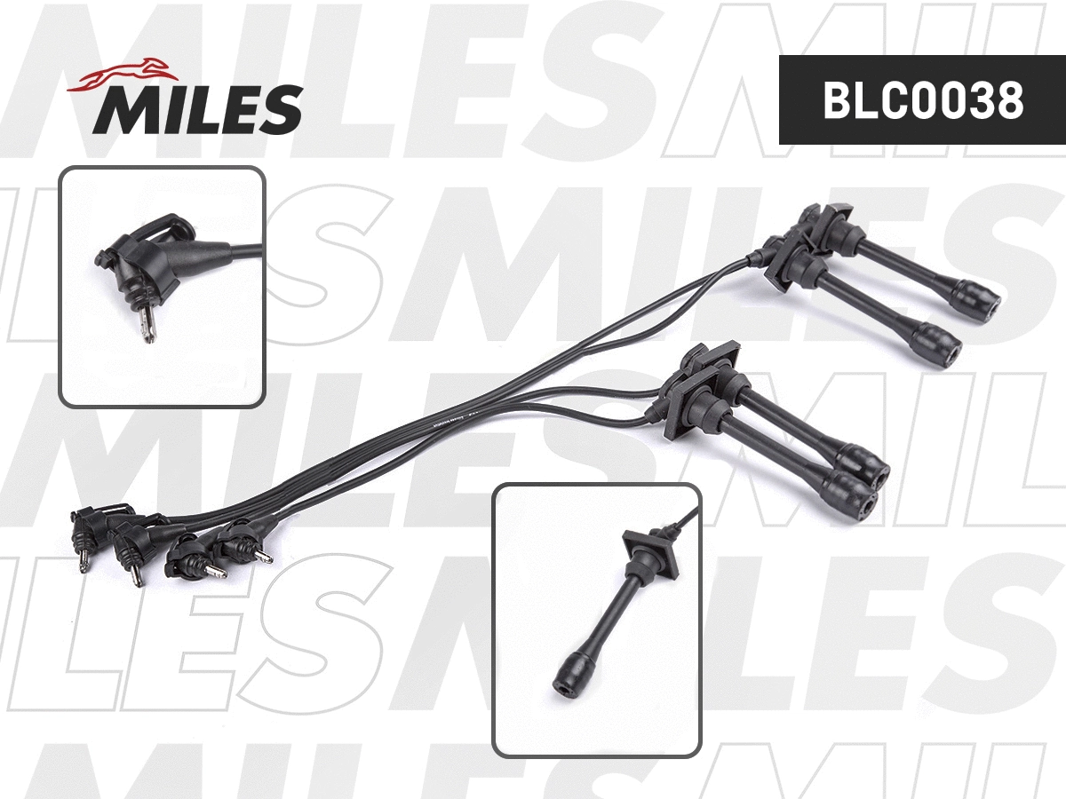 Kit de câbles d'allumage MILES BLC0038
