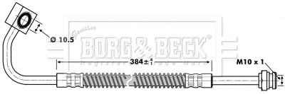 Flexible de frein BORG & BECK BBH6732