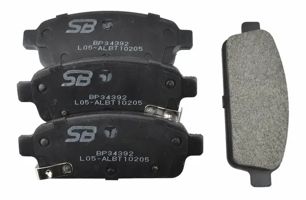 Kit de plaquettes de frein, frein à disque SB BP34392