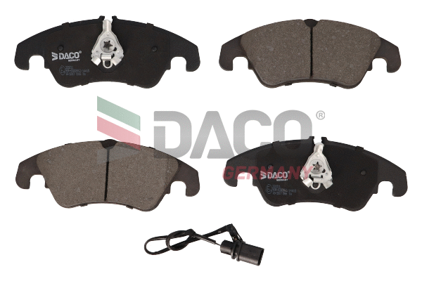 Kit de plaquettes de frein, frein à disque DACO Germany 320211