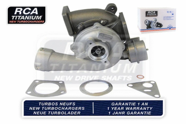 Turbocompresseur, suralimentation RCA FRANCE RCA53049700032X