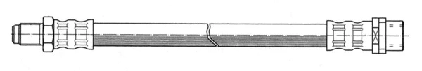 Flexible de frein CEF 512004