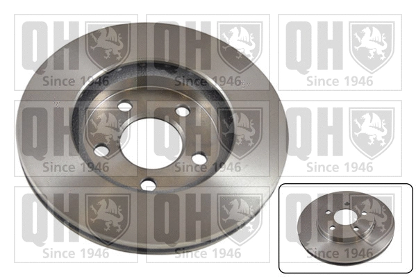 Disque de frein QUINTON HAZELL BDC4789