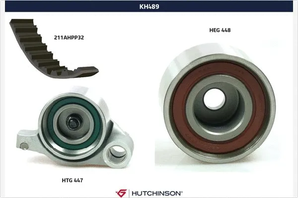 Kit de courroie crantée HUTCHINSON KH 489