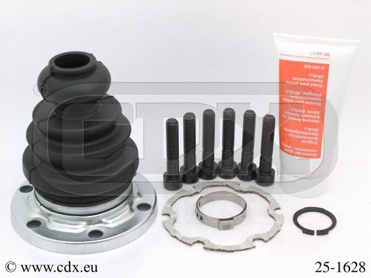 Jeu de joints-soufflets, arbre de commande CDX 25-1628