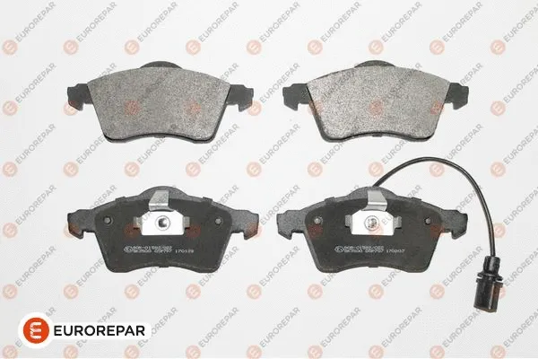 Kit de plaquettes de frein, frein à disque EUROREPAR 1617265980