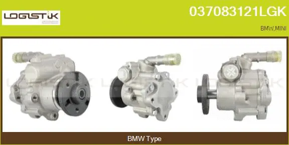 Pompe hydraulique, direction LGK 037083121LGK
