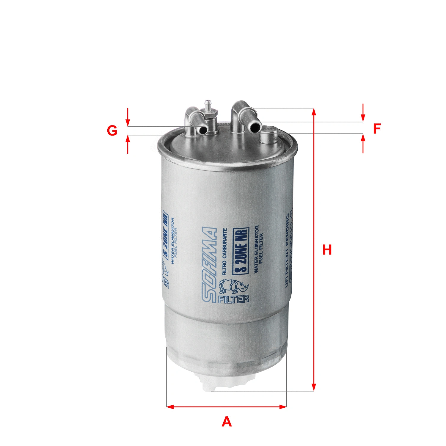 Filtre à carburant SOFIMA S 2ONE NR