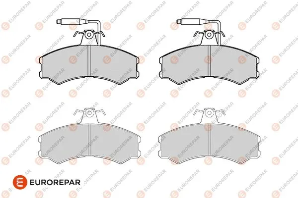Kit de plaquettes de frein, frein à disque EUROREPAR 1686277880