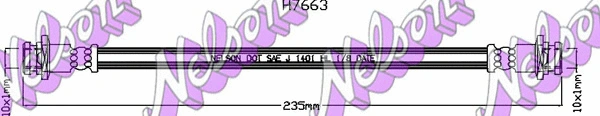 Flexible de frein KAWE H7663