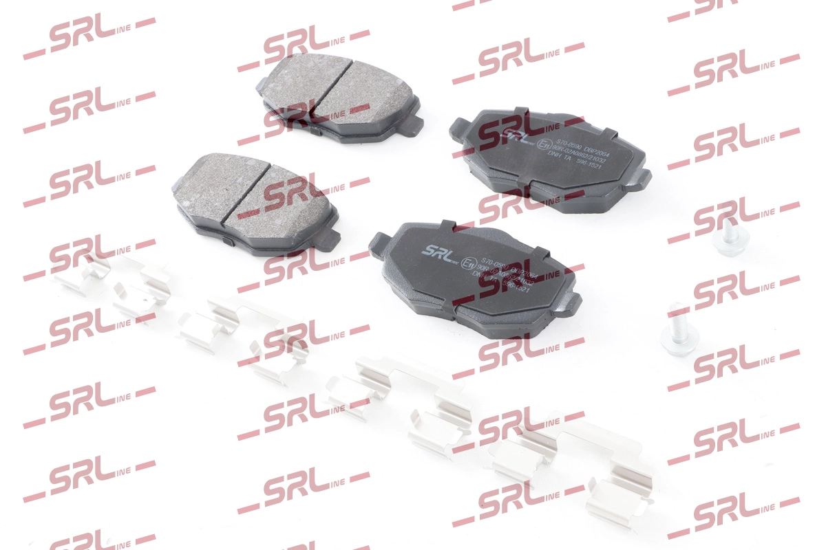 Kit de plaquettes de frein, frein à disque SRLine S70-0590