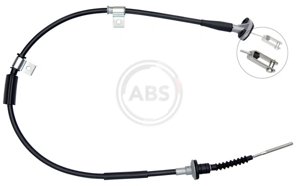 Tirette à câble, commande d'embrayage A.B.S. K28820