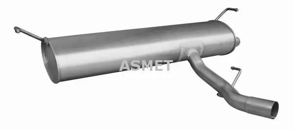 Silencieux arrière ASMET 14.052