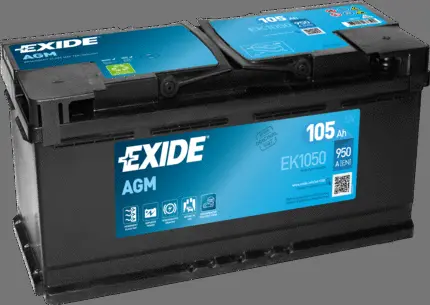 Batterie de démarrage EXIDE EK1050