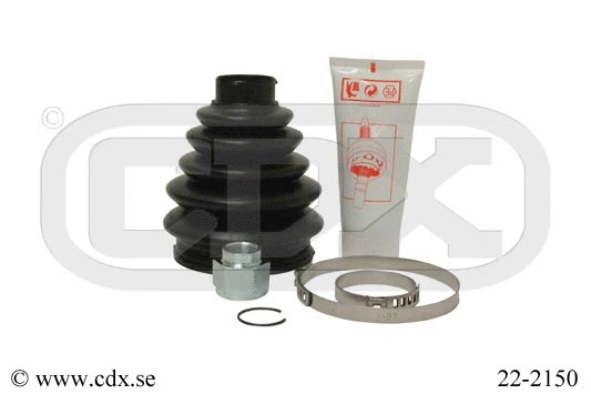 Jeu de joints-soufflets, arbre de commande CDX 22-2150