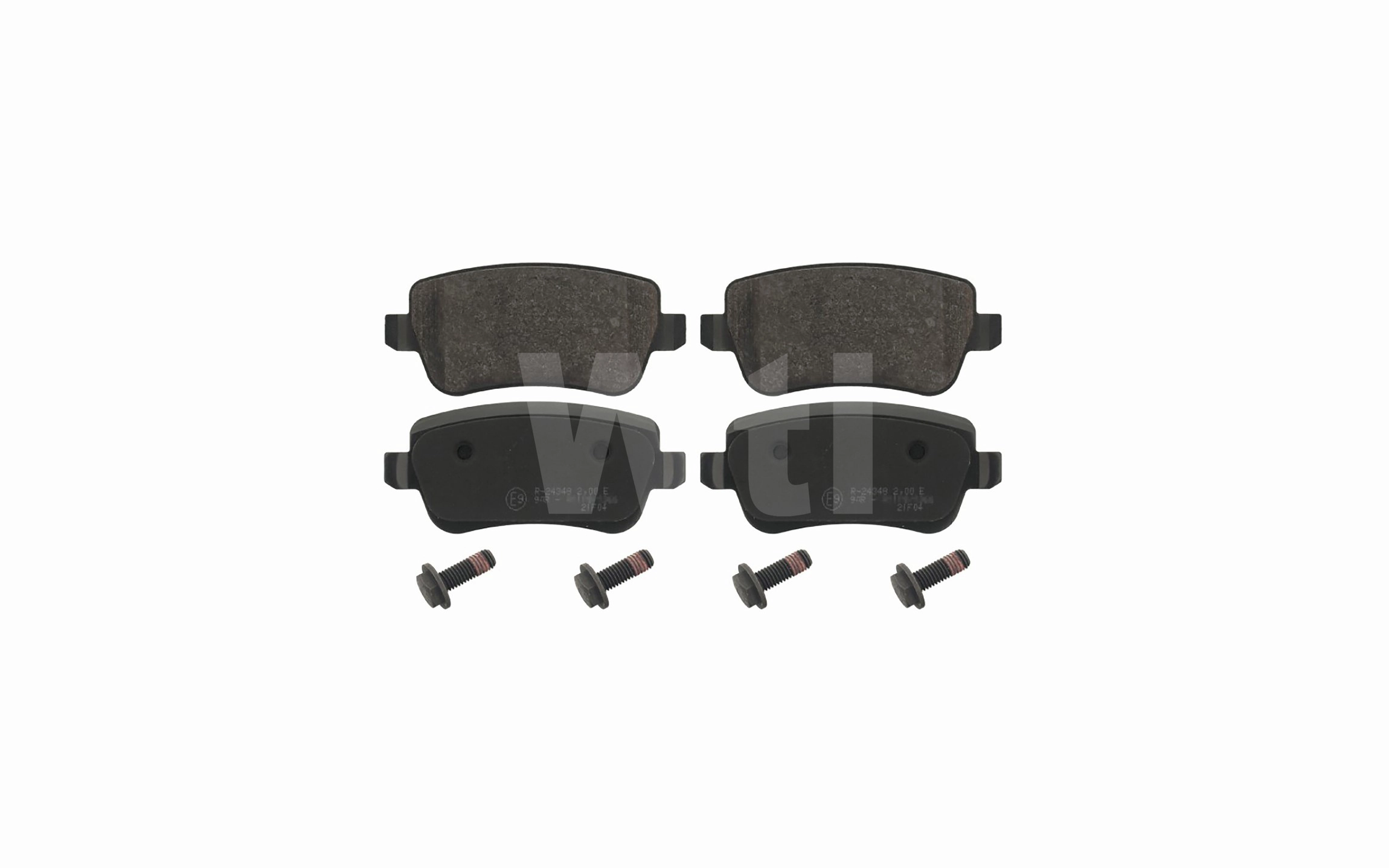 Kit de plaquettes de frein, frein à disque Wti Automotive K711162