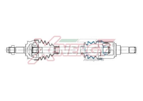 Arbre de transmission AP XENERGY X31318