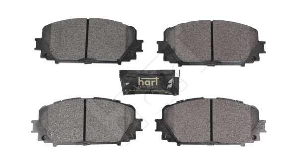Kit de plaquettes de frein, frein à disque HART 261 843