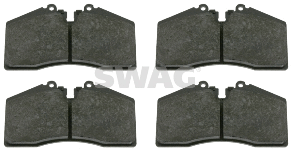 Kit de plaquettes de frein, frein à disque SWAG 38 91 6518