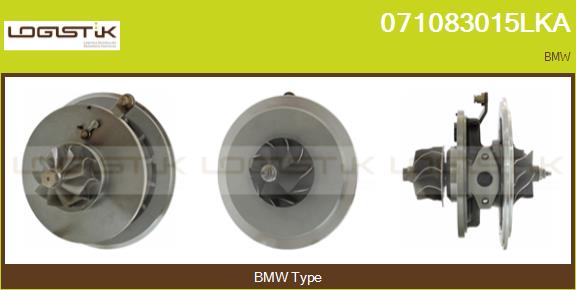 Groupe carter, turbocompresseur LGK 071083015LKA