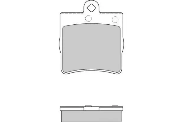 Kit de plaquettes de frein, frein à disque E.T.F. 12-0861