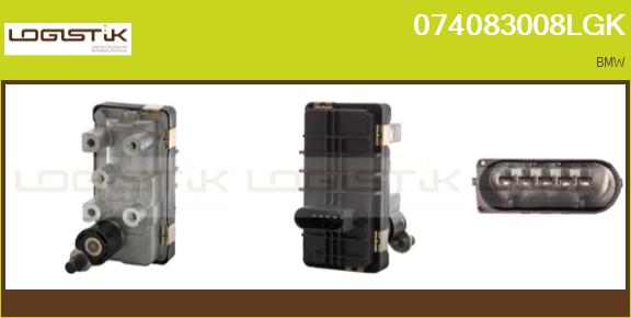 Détendeur de suralimentation LGK 074083008LGK