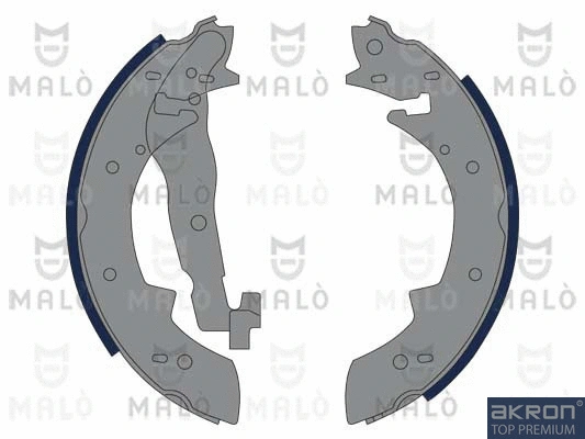 Jeu de mâchoires de frein AKRON-MALÒ 1390307