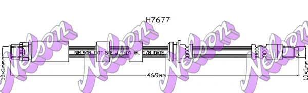 Flexible de frein KAWE H7677