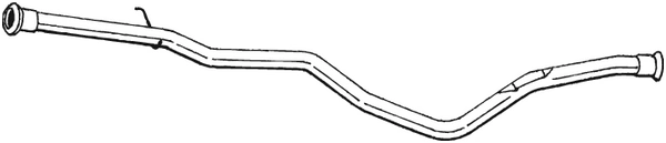 Tuyau d'échappement KLOKKERHOLM 839-041