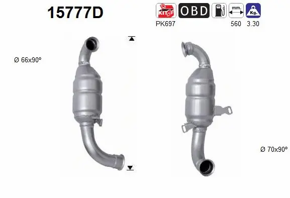 Catalyseur AS 15777D