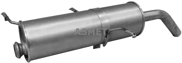 Silencieux arrière ASMET 09.054
