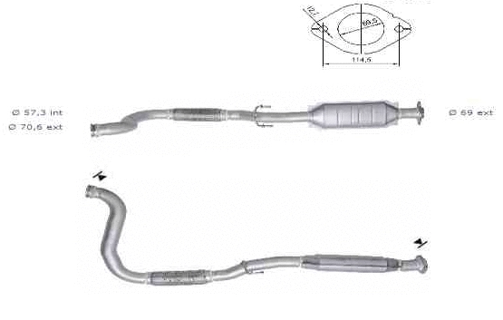Catalyseur VEGAZ GmbH CHK-943