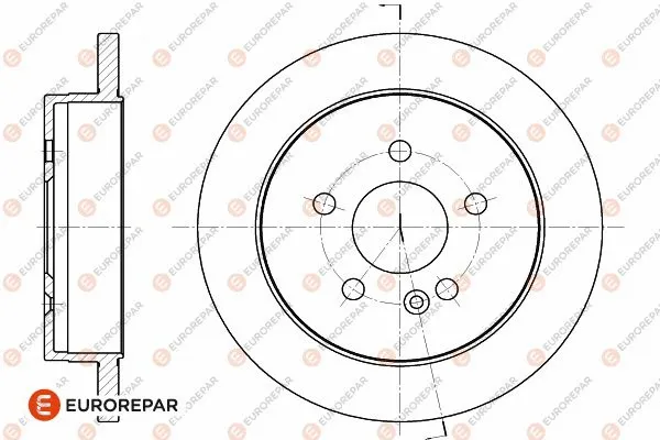 Disque de frein EUROREPAR 1642769080