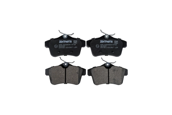 Kit de plaquettes de frein, frein à disque ZentParts Z07441